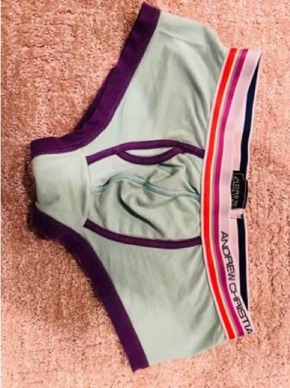 NWT Andrew Christian multicolor shorts